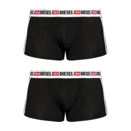 Diesel Tvåpack boxershorts Black, Herr