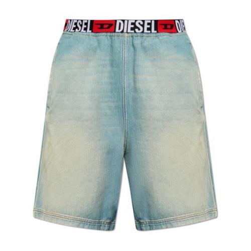 Diesel Denim Shorts `D-Boxi-S` Blue, Herr