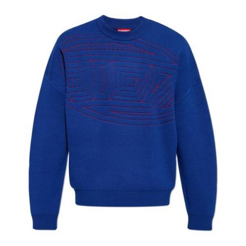 Diesel Sweater `K-Ratio` Blue, Herr