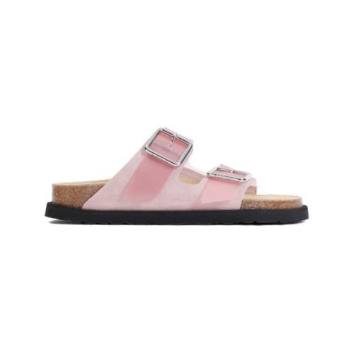 Birkenstock Chintz Rose Arizona Sandaler Pink, Dam