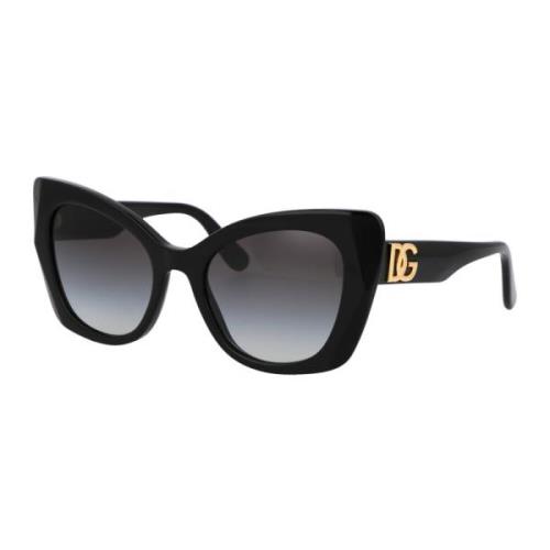 Dolce & Gabbana Stiliga Solglasögon 0Dg4405 Black, Dam