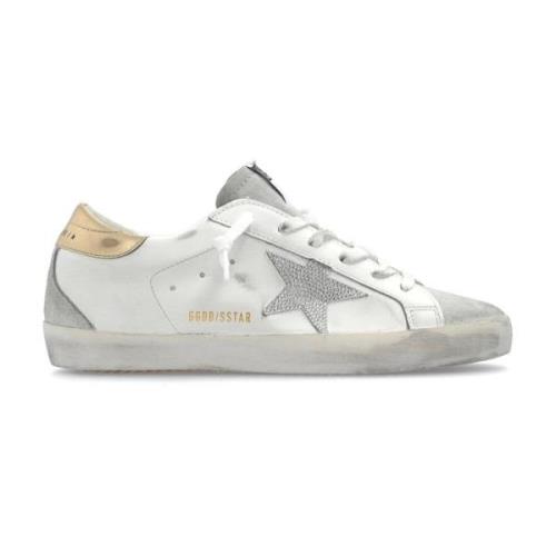Golden Goose Sneakers med distressed-effekt och signaturstjärna White,...