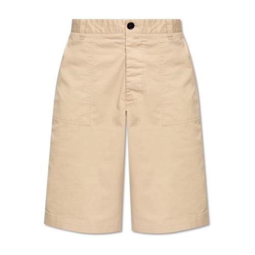 AllSaints Jakt Shorts Beige, Herr