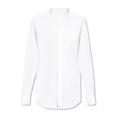 Etro Skjorta med logotyp White, Herr