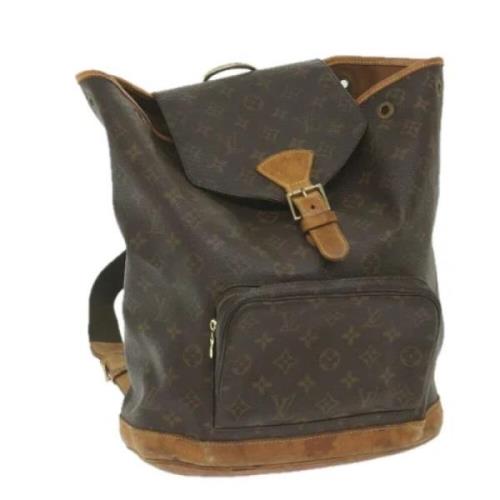 Louis Vuitton Vintage Pre-owned Canvas ryggsckar Brown, Dam