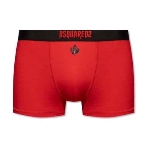 Dsquared2 Boxershorts med logotyp Red, Herr