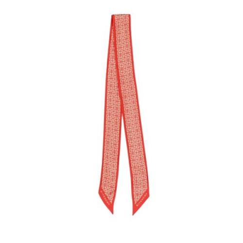 Givenchy Silke 4G Bandeau Hårband Red, Dam