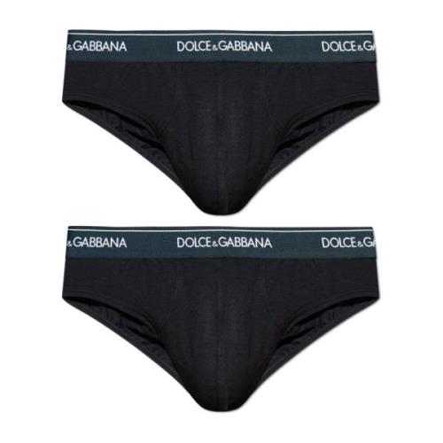 Dolce & Gabbana Tvåpack av briefs Blue, Herr