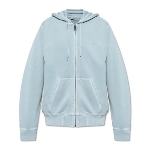 Carhartt Wip Sweatshirt med logotyp Blue, Herr