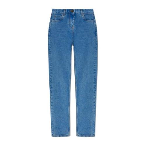 Etro Högmidjade jeans Blue, Dam