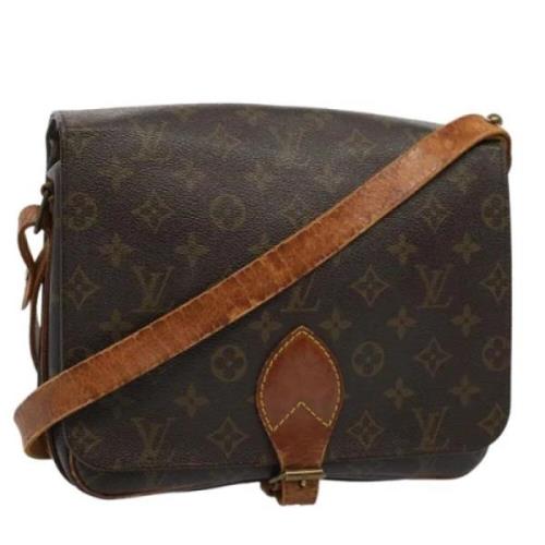 Louis Vuitton Vintage Pre-owned Canvas louis-vuitton-vskor Brown, Dam