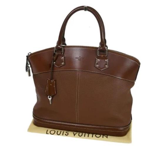 Louis Vuitton Vintage Pre-owned Laeder louis-vuitton-vskor Brown, Dam
