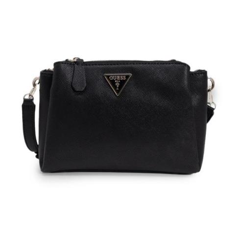 Guess Noelle Crossbody Väska Höst/Vinter Kollektion Black, Dam