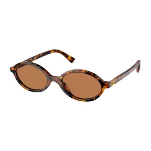 Miu Miu Dam Solglasögon Nylon Kollektion Multicolor, Dam