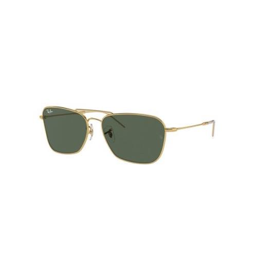 Ray-Ban Caravan Reverse Solglasögon Grön Lins Yellow, Unisex