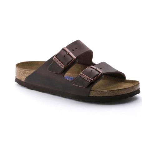 Birkenstock Mjuk Sandal med Justerbara Remmar Brown, Herr