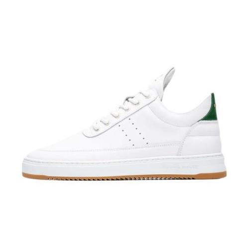 Filling Pieces Låga Sneakers White, Herr