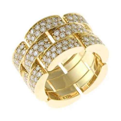 Cartier Vintage Pre-owned Guld ringar Yellow, Dam