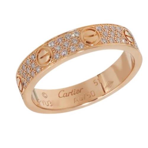 Cartier Vintage Pre-owned Roseguld ringar Pink, Dam