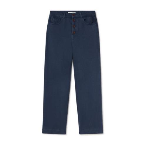 Twothirds Wide Jeans Blue, Dam