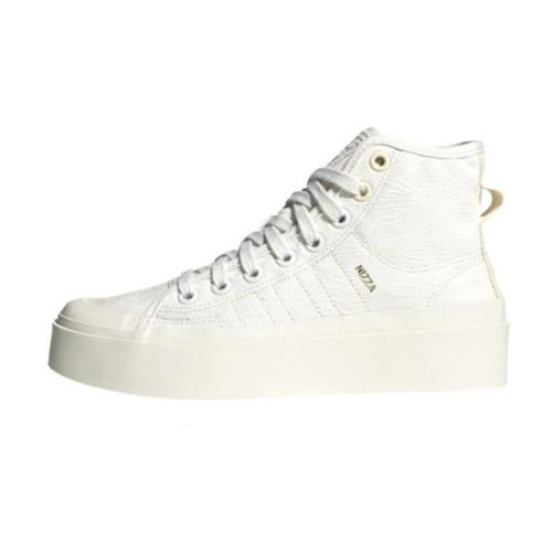 Adidas Blommig Mid-Cut Sneaker White, Dam