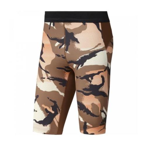 Adidas Camo Techfit Boot Camp Shorts Brown, Herr