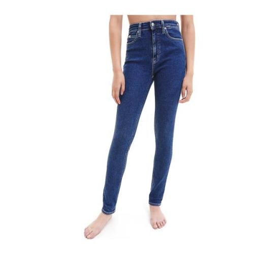 Calvin Klein Skinny Fit Jeans Blue, Dam