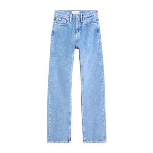 Calvin Klein Trendiga Barn Jeans Blue, Dam