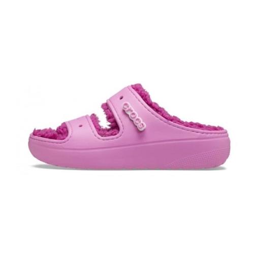 Crocs Cozzzy Sandal Pink, Dam