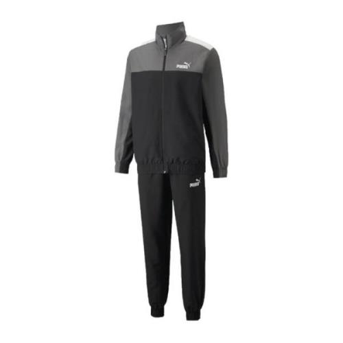 Puma Retro Tracksuit med Dragkedja Gray, Herr