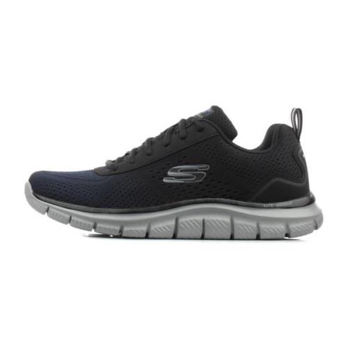 Skechers Flexibel Komfort Sneaker Track - Ripkent Blue, Herr