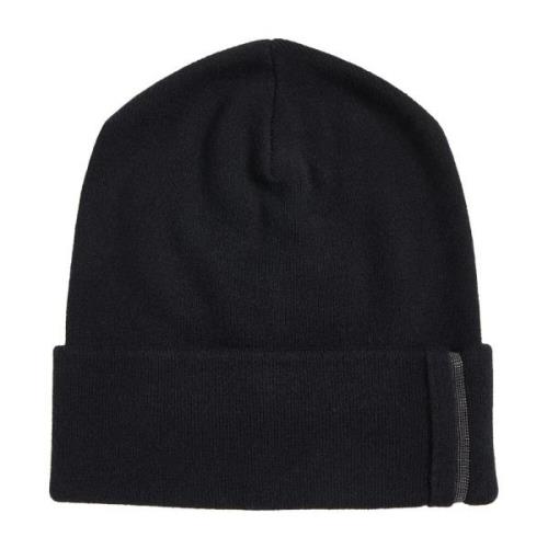 Brunello Cucinelli Svarta hattar för stiligt utseende Black, Dam