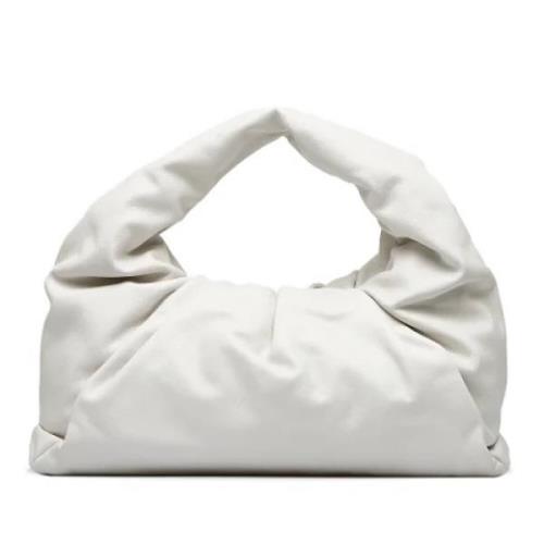 Bottega Veneta Vintage Pre-owned Laeder handvskor White, Dam