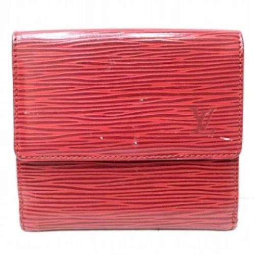 Louis Vuitton Vintage Pre-owned Tyg plnbcker Red, Dam