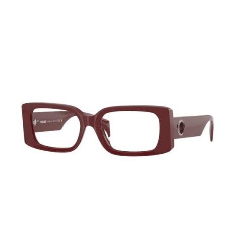 Versace Rött Båge Glasögon Ve3362U 5487 Red, Unisex