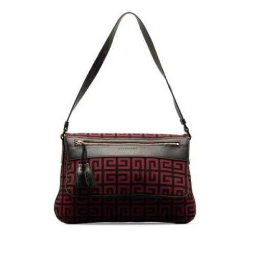Givenchy Pre-owned Pre-owned Canvas axelremsvskor Red, Dam