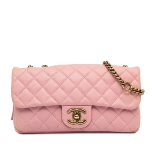 Chanel Vintage Pre-owned Laeder chanel-vskor Pink, Dam