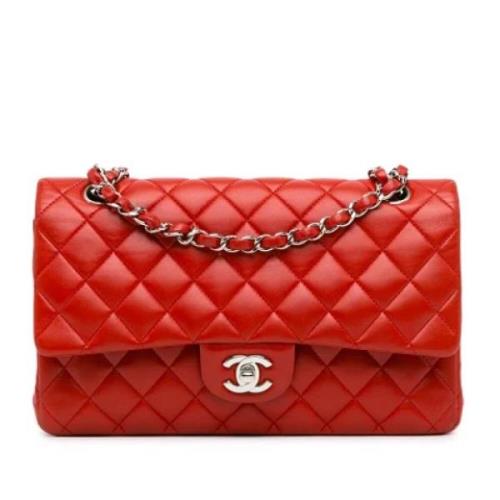 Chanel Vintage Pre-owned Laeder chanel-vskor Red, Dam