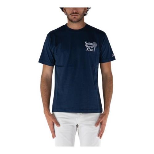 MC2 Saint Barth Padel Club T-Shirt Blue, Herr