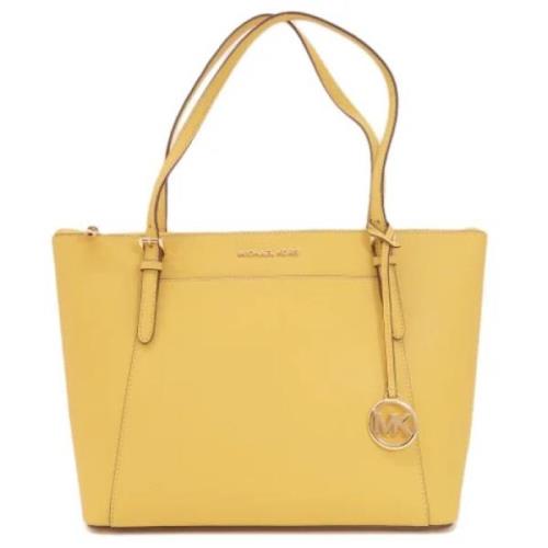 Michael Kors Pre-owned Pre-owned Laeder axelremsvskor Yellow, Dam
