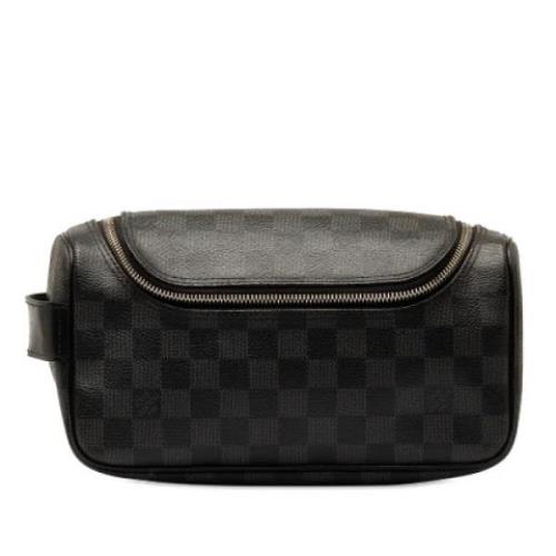 Louis Vuitton Vintage Pre-owned Canvas plnbcker Black, Dam