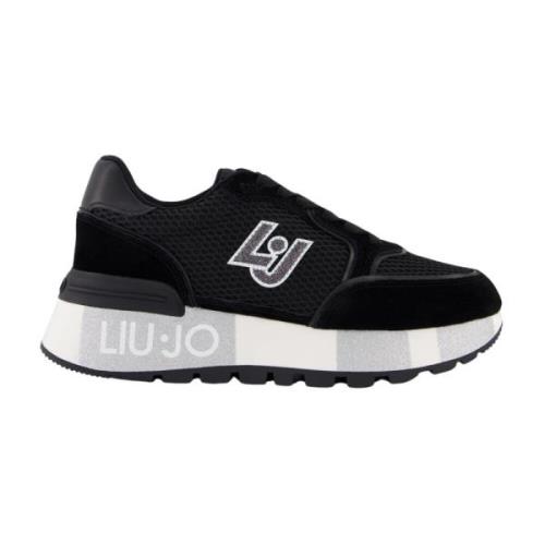 Liu Jo Fantastisk Sneaker Svart Black, Dam