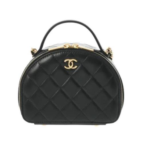 Chanel Vintage Pre-owned Laeder chanel-vskor Black, Dam