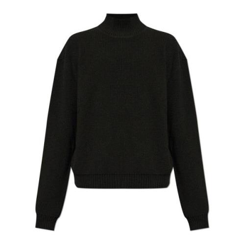 Rick Owens Turtle Sweater Black, Herr