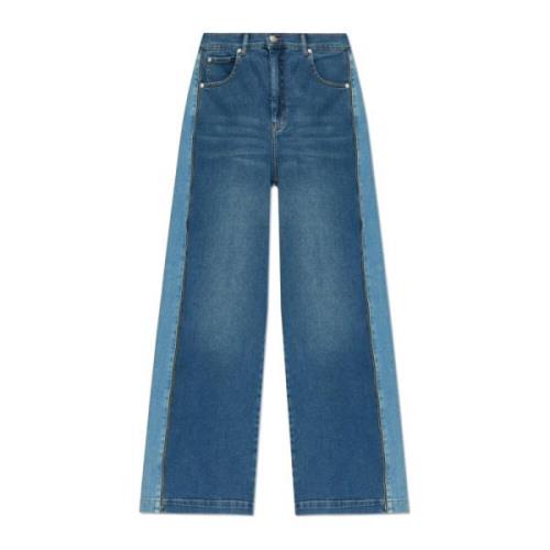 Munthe Jeans med logotyp Blue, Dam