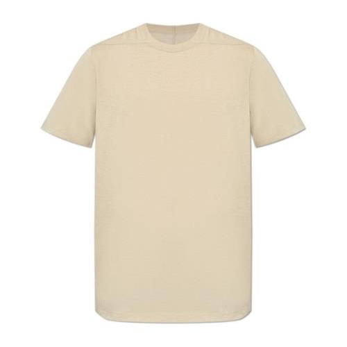 Rick Owens T-shirt `Level T` Beige, Herr