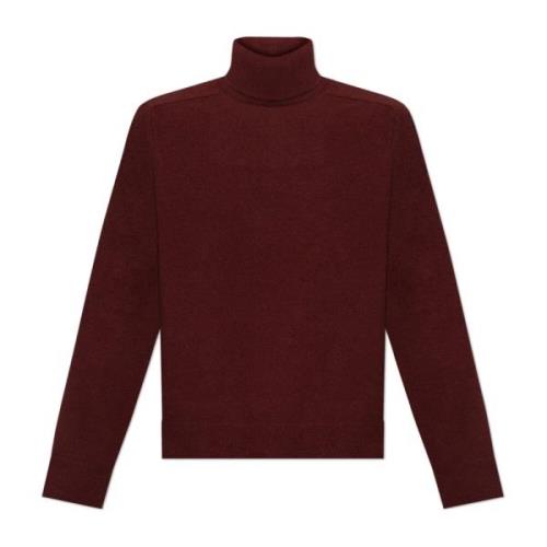 Maison Margiela Ull Turtleneck Red, Herr