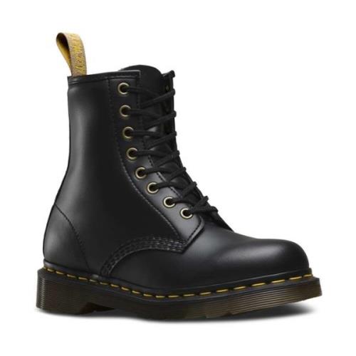 Dr. Martens Vegan 1460 Clic Boot med Tvåfärgad Yta Black, Herr