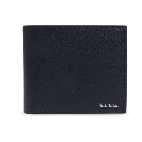 Paul Smith Plånbok med logotyp Black, Herr