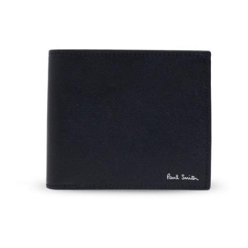 Paul Smith Plånbok med logotyp Black, Herr